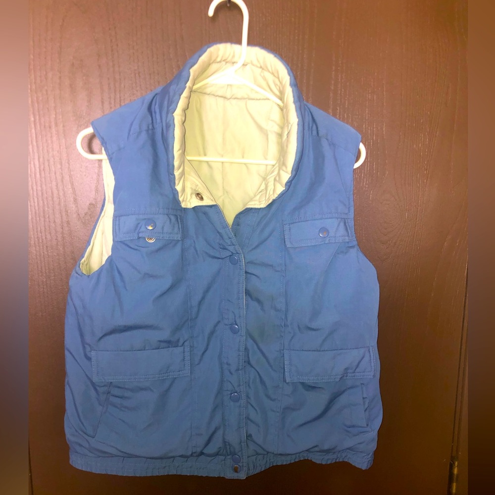 Vintage Reversible Puffy Vest